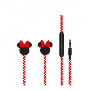 Auriculares Minnie em 3D da Disney, vermelhos