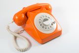 Telefones fixos clássicos GPO 746 - Discagem Rotativa (6 cores disponíveis)