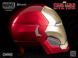 coluna de som Iron Man tamanho real Marvel vermelho