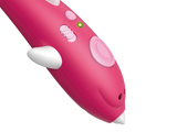 caneta 3D cor de rosa
